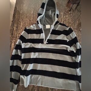 Jason Maxwell Velour Sweatshirt, Size Small